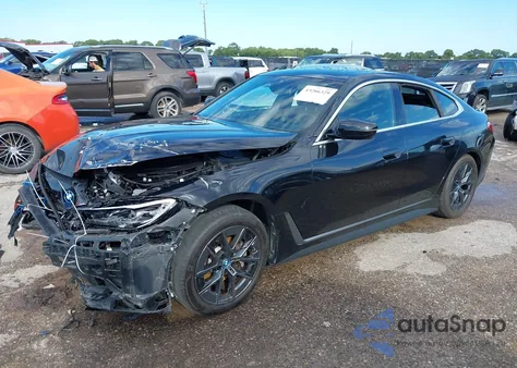 2024 BMW I4 Edrive35 z USA, uszkodzony, nr VIN WBY43AW03RFT30343